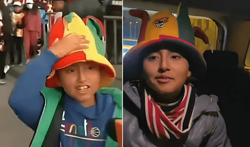 Niño boliviano que se volvió viral en el 2023 celebró la clasificación de Bolivia al repechaje intercontinental.