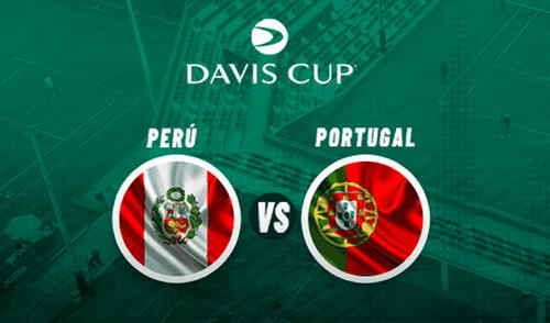 Perú juega esta Copa Davis con 4 jugadores, mientras que Portugal llegó con 5 tenistas. Foto: ITF