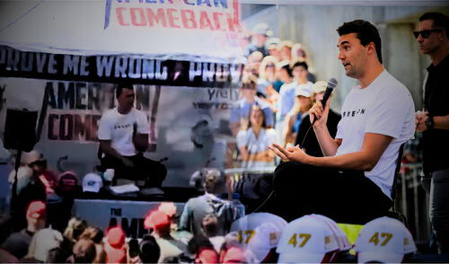 Charlie Kirk, aliado de Trump, muere baleado en un evento en Utah, Estados Unidos.