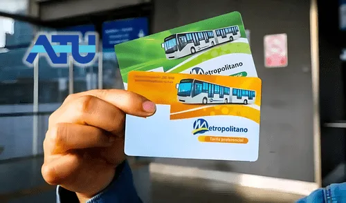 ATU sanciona a las tarjetas de estudiantes del Metropolitano que son usadas por terceros ATU y Tarjetas de estudiantes del Metropolitano.