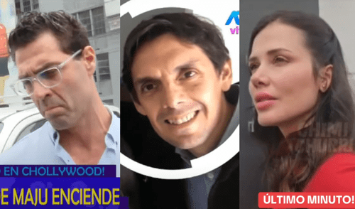 Maju Mantilla fue abordada por un reportero tras emitirse avance de 'Magaly TV: la firme'. Foto: Composición LR/ATV/YouTube. Maju Mantilla fue abordada por un reportero tras emitirse avance de 'Magaly TV: la firme'.