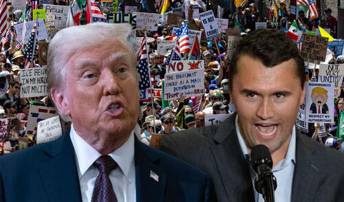 El Gobierno de Donald Trump amenaza con privar de las visas si se habla de Charile Kirk.