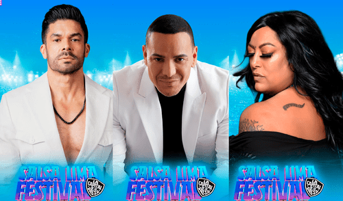 A una semana del 'Salsa Lima Festival 2025', el 95% de las entradas ya están vendidas, acercándose rápidamente al sold out. Fotos: difusión. Life Music Entertainment promete un espectáculo impresionante con dos escenarios y sonido de última generación.