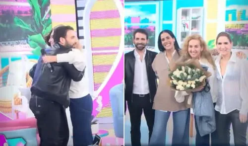 Katia Condos tuvo emotivo reencuentro con Gigi y Peluchín tras 16 años en Amor y Fuego