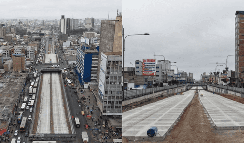 Culmina la primera etapa de la Vía Expresa Grau: imágenes revelan el progreso del proyecto Culmina la primera etapa de la Vía Expresa Grau: imágenes revelan el progreso del proyecto