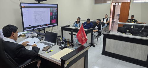 Juicio donde dictaron detención preliminar por la corte superior de justicia de La Libertad