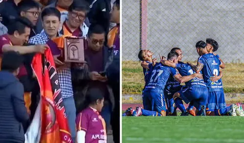 Los Chankas derrotó 2-1 a Sport Huancayo en condición de visita. Foto: composición de LR/captura de L1 Max/Liga 1