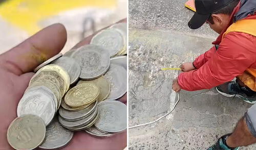 Peruano comparte su singular trabajo al reparar rompe muelles