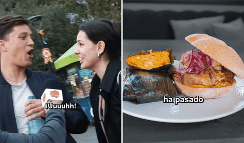 Turistas europeos celebraron el triunfo del desayuno peruano en el evento de Ibai Llanos. Turistas europeos celebraron el triunfo del desayuno peruano en el evento de Ibai Llanos.