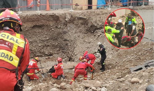 Derrumbe en construcción de vivienda multifamiliar en San Borja deja tres obreros fallecidos.