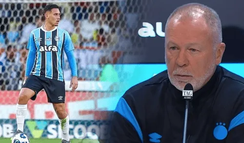 Erick Noriega juega como central en Gremio de Brasil. Foto: composición LR/Gremio/GeGlobo DT de Gremio y su firme calificativo sobre Erick Noriega tras críticas por bajo nivel del equipo