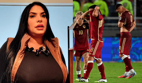 Actriz venezolana Pashi Pashi lamenta que su selección haya quedado fuera del Mundial 2026