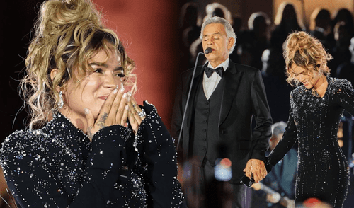 Karol G y Andrea Bocelli