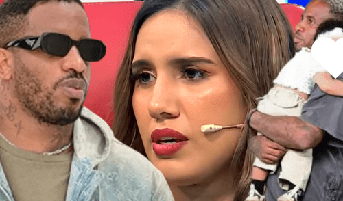 Jefferson Farfán se reencuentra con su hija con Darinka Ramírez.