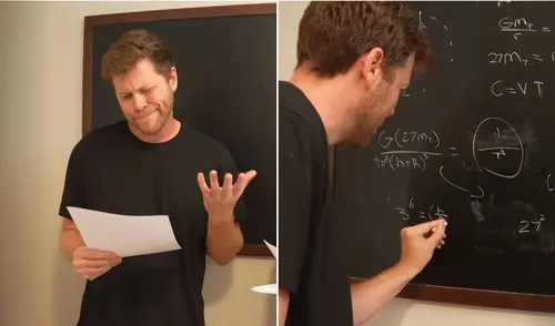 Físico Estadounidense de la Universidad de California intenta resolver examen de admisión de la Universidad Nacional de Ingeniería