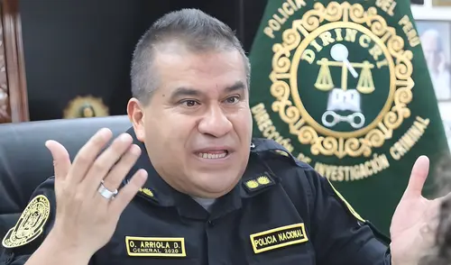 Tras la suspensión de Zanabria, Óscar Arriola asumirá la máxima jefatura de la PNP. Foto: difusión Oscar Arriola Víctor Zanabria