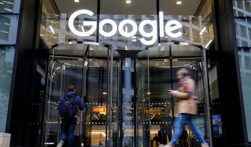 Anuncio de Google coincide con visita de Donald Trump a Estados Unidos. Foto: AFP