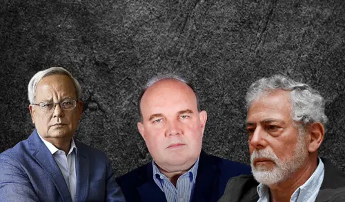 Gustavo Gorriti, Rafael López Aliaga, César Hildebrandt
