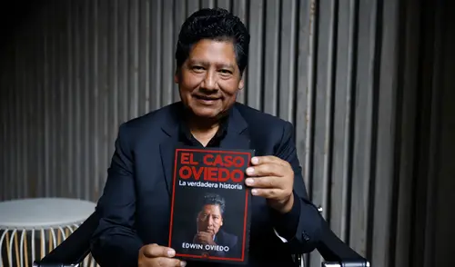 Edwin Oviedo fue presidente de la FPF desde el 2015 hasta el 2018. Foto: Sebastián Blanco/GLR Edwin Oviedo fue presidente de la FPF desde el 2015 hasta el 2018. Foto: Sebastián Blanco/GLR