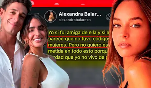 Alexandra Balarezo y Hugo García tuvieron un breve romance hace años. Foto: Composición LR/Captura/América TV Alexandra Balarezo y Hugo García tuvieron un breve romance hace años