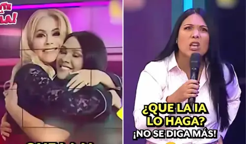 Tula Rodríguez trolleada con abrazo de Gisela Valcárcel hecho por IA.