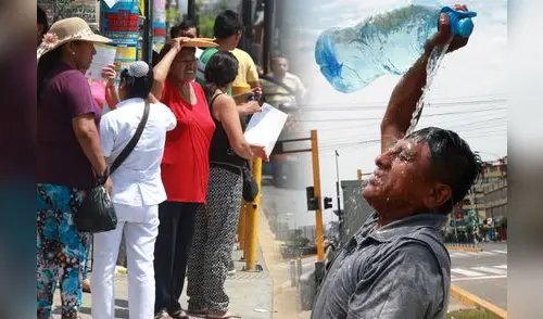 Alerta naranja en Perú por incremento de temperaturas