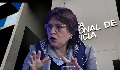 Delia Espinoza es suspendida de su cargo por la JNJ. Foto: composición LR Delia Espinoza es suspendida de su cargo por la JNJ.