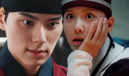 Lee Chae Min e Im Yoo Nah en el capítulo 9 de 'Bon appétit, majestad'.