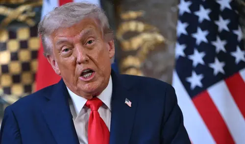 Donald Trump había acusado a varias instituciones financieras mexicanas de lavar dinero para grupos del crimen organizado. Foto: AFP