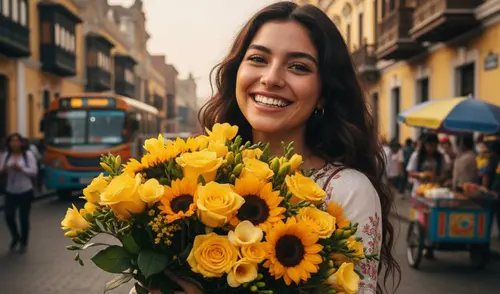 El 21 de septiembre comparte las mejores frases junto a las flores amarillas.