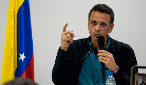 Henrique Capriles sigue acusando al gobierno de fraude en las elecciones que reeligieron a Nicolás Maduro. Foto: AFP