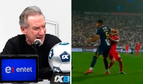 Eddie Fleischman tuvo fuertes palabras para Carlos Zambrano. Foto. Captura de Full Deportes/difusión