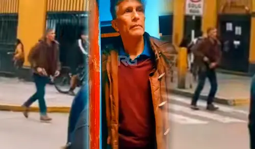 Sujeto saca arma en plena marcha de la generación Z. Foto: composición LR