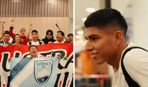 Piero Quispe fue recibido en medio de una gran fiesta en Australia