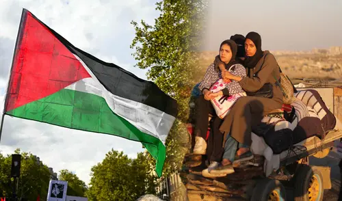 Los gobiernos de Reino Unido, Australia y Canadá han reconocido oficialmente a Palestina como Estado en medio de la guerra en Gaza. Foto: composición LR/AFP Reino Unido, Australia y Canadá reconocen oficialmente al Estado de Palestina y desafían décadas de alianza con Israel