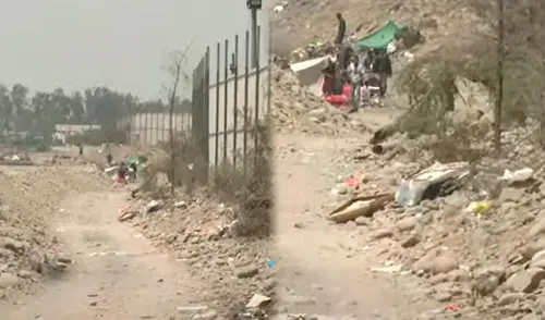 El ataúd fue encontrado por trabajadores de una obra de instalación de gas, según precisó Latina. Foto: Composición LR/Latina El ataúd fue encontrado por trabajadores de una obra de instalación de gas, según precisó Latina. Foto: Composición LR/Latina