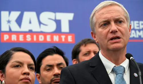 José Manuel Kast es el favorito a convertirse en el sucesor de Gabriel Boric. Foto: AFP