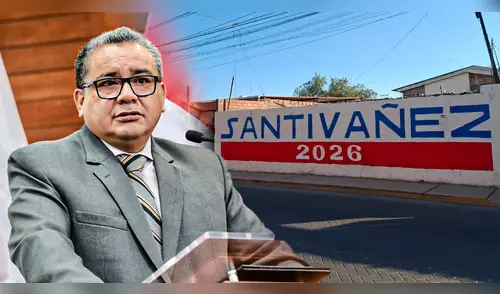 Juan José Santiváñez buscaría postular al Senado en 2026. Foto: composición LR juan josé santiváñez