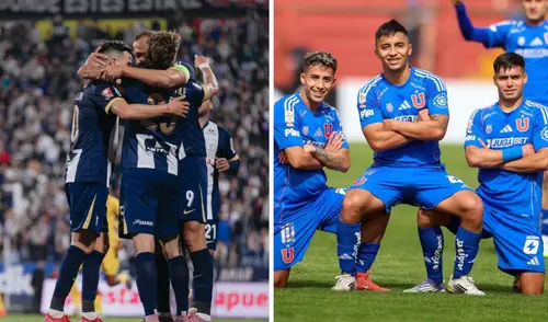 Alianza Lima contra U. de Chile por Copa Sudamericana este jueves. Foto: composición LR/Alianza Lima/U.de Chile