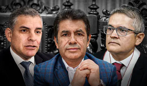 Tomás Gálvez reemplaza a Delia Espinoza en la Fiscalía. Foto: composición LR Tomás Gálvez reemplaza a Delia Espinoza en la Fiscalía.