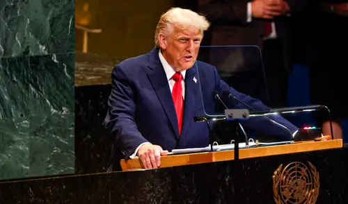 Trump también habló de Palestina, Gaza, sus buques en el Caribe y más temas en el foro de la ONU. Trump también habló de Palestina, Gaza, sus buques en el Caribe y más temas en el foro de la ONU.