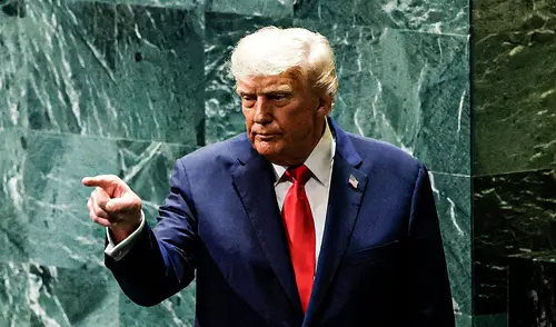 Trump amenaza a Maduro frente a la ONU y advierte que Estados Unidos "hará volar por los aires" a narcotraficantes