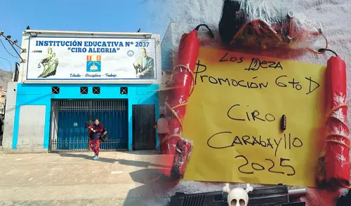 Extorsión en colegio Ciro Alegría Extorsión en colegio Ciro Alegría