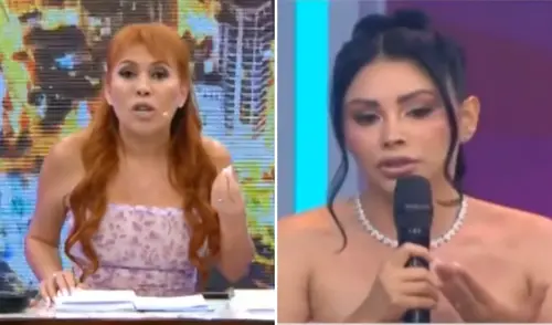 Magaly Medina cuestionó la relación de Pamela Franco y Christian Cueva. Foto: Composición LR Magaly Medina cuestionó la relación de Pamela Franco y Christian Cueva