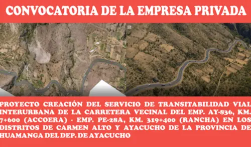 Los interesados deben presentar su expresión de interés hasta el 3 de octubre de 2025. Fuente: Difusión. Los interesados deben presentar su expresión de interés hasta el 3 de octubre de 2025. Fuente: Difusión.