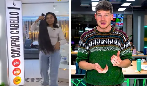 Periodista alemán queda impactado al ver que en Perú compran cabello en plena calle. Periodista alemán queda impactado al ver que en Perú compran cabello en plena calle.
