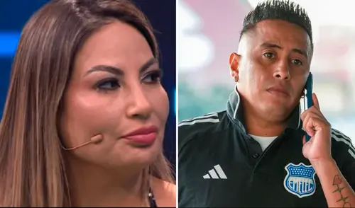 Pamela López aclaró también cual es la relación que lleva con Christian Cueva. Foto: Composición LR/América TV/Instagram. Pamela López aclaró también cual es la relación que lleva con Christian Cueva.