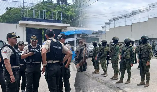 Ecuador registró un nuevo enfrentamiento en una de sus cárceles. Ecuador registró un nuevo enfrentamiento en una de sus cárceles.