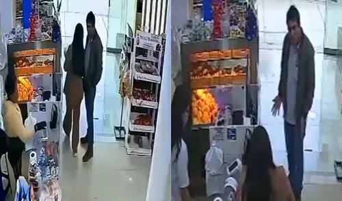 Trabajador de la Sunat es captado lanzando insultos racistas a mujer en Trujillo Trabajador de la Sunat es captado lanzando insultos racistas a mujer en Trujillo