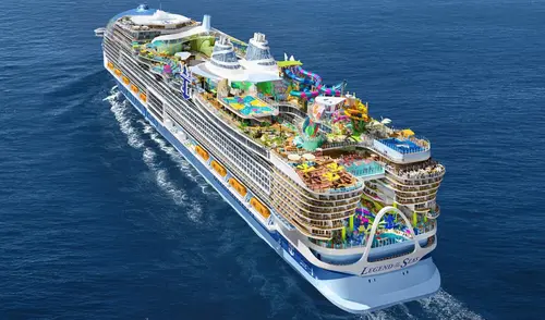 Legend of the Seas navegará por el Caribe tras su estreno en el Mediterráneo. Foto: Cruceros.es Legend of the Seas - Royal Caribbean - Finlandia